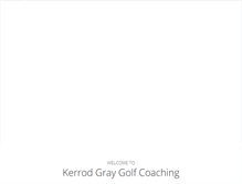 Tablet Screenshot of kggolf.com